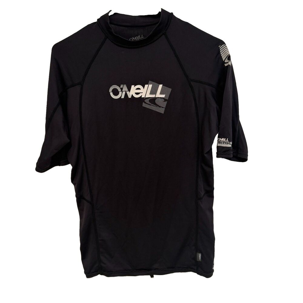 O'Neill Skins Rash Guard 2XL UV 50+ Mock Neck Compression Surf Shirt Men